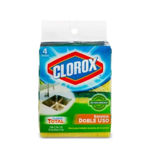Clorox Esponja Doble Uso 4 unid