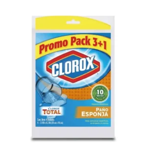 Clorox Paño Esponja 4 unid