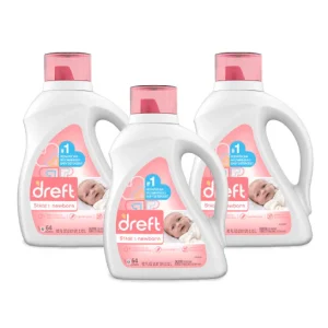 Dreft Detergente Etapa 1 hipoalergénico 3 x 2,72 L