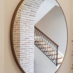 Espejo redondo marco metálico diámetro 107 cm