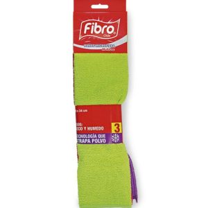 Fibro Paños Microfibra 3 unid