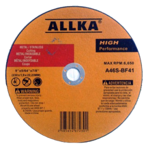Disco de Corte Allka 230mm