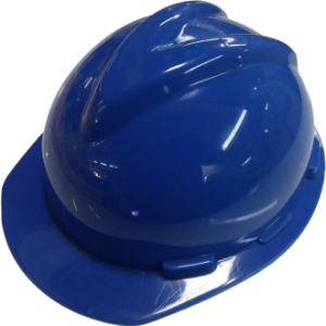 Casco construcción Amarillo, Blanco, Azul