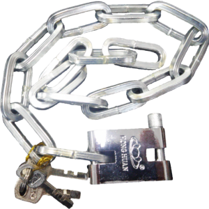 Candado + cadena 60cm