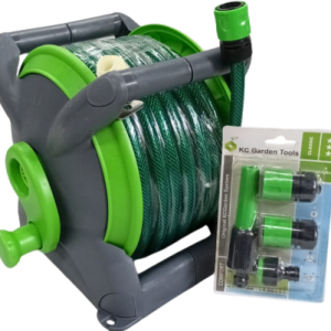 Manguera con enrollador