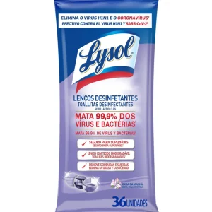 Lysol Toallas Desinfectantes Brisa de la Mañana 36 unid