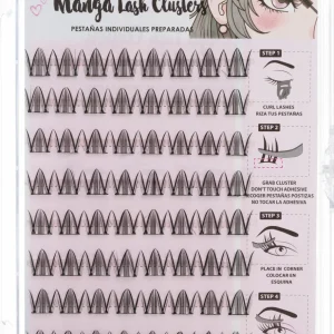 Pestañas individuales Manga Lash Clusters XL-05