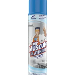 Mr Musculo Limpia vidrios espuma Platinum 360 ml