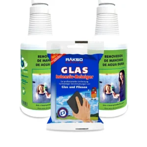 Pack 2 Bio-Clean + Rakso Esponja acero para vidrios y cerámica PACK