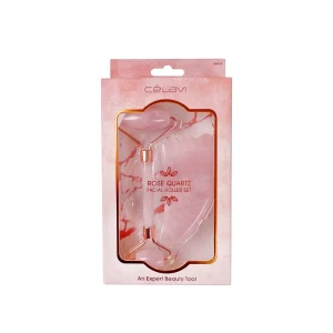 Set de Rodillo y Gua Sha Cuarzo Rosa