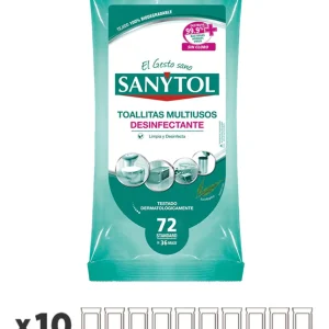 Sanytol Toallas Humedas Desinfectantes 10 x 36 unid