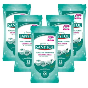 Sanytol Toallas Humedas Desinfectantes 5 x 36 unid