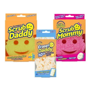Scrub Daddy Pack Scrub Daddy + Mommy + Eraser pack