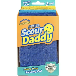 Scrub Daddy Steel Scour Acero Inox 2 unid