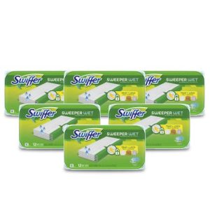 Swiffer Repuesto Mopa Humeda 6 x 12 unid