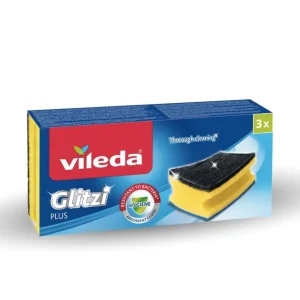 Vileda Esponja Acanalada Glitzi Plus 3 unid