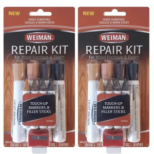 Weiman Kit Reparación Muebles y Suelos de Madera 2 x 1 kit