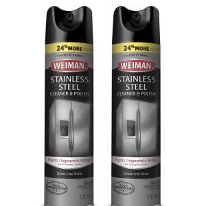 Weiman Limpiador Pulidor Acero 2 x 340 gr
